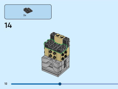 LEGO 40879 instructions page 12 – build guide