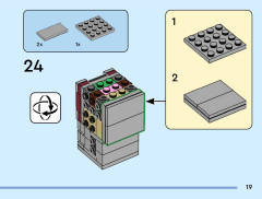 LEGO 40879 instructions page 19 – build guide