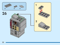 LEGO 40879 instructions page 22 – build guide