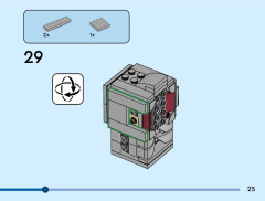 LEGO 40879 instructions page 25 – build guide