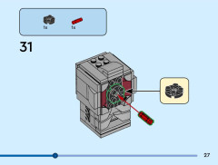 LEGO 40879 instructions page 27 – build guide