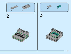 LEGO 40879 instructions page 3 – build guide