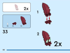 LEGO 40879 instructions page 30 – build guide