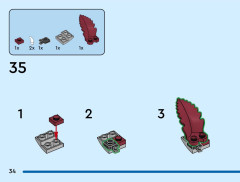 LEGO 40879 instructions page 34 – build guide