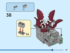 LEGO 40879 instructions page 39 – build guide