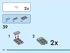 LEGO 40879 instructions page 40 – build guide