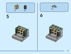 LEGO 40879 instructions page 5 – build guide