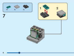 LEGO 40879 instructions page 6 – build guide