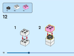 LEGO 40879 instructions page 12 – build guide