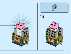 LEGO 40879 instructions page 13 – build guide