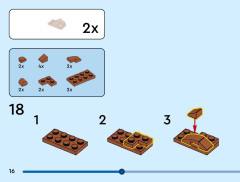 LEGO 40879 instructions page 16 – build guide