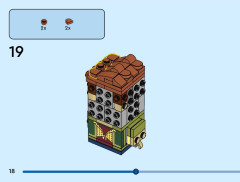 LEGO 40879 instructions page 18 – build guide