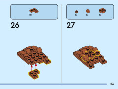 LEGO 40879 instructions page 23 – build guide