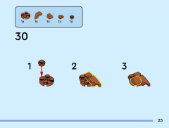 LEGO 40879 instructions page 25 – build guide