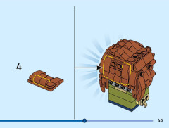 LEGO 40879 instructions page 45 – build guide