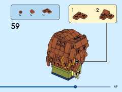 LEGO 40879 instructions page 49 – build guide