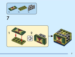 LEGO 40879 instructions page 7 – build guide