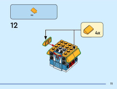 LEGO 40879 instructions page 11 – build guide