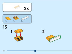 LEGO 40879 instructions page 12 – build guide