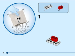 LEGO 40879 instructions page 2 – build guide