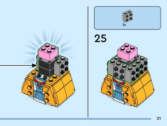 LEGO 40879 instructions page 21 – build guide