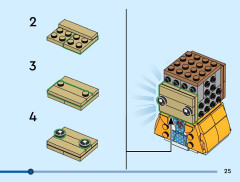 LEGO 40879 instructions page 25 – build guide