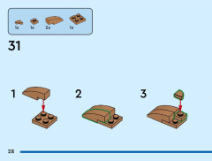 LEGO 40879 instructions page 28 – build guide