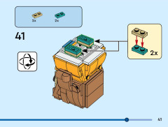 LEGO 40879 instructions page 41 – build guide