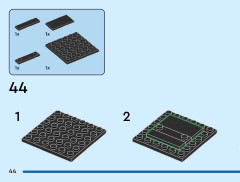 LEGO 40879 instructions page 44 – build guide