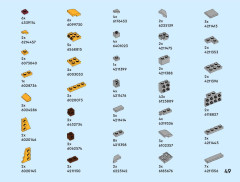 LEGO 40879 instructions page 49 – build guide