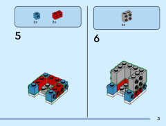 LEGO 40879 instructions page 5 – build guide