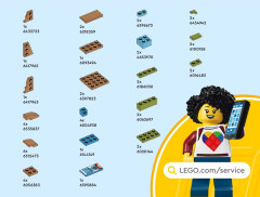 LEGO 40879 instructions page 51 – build guide