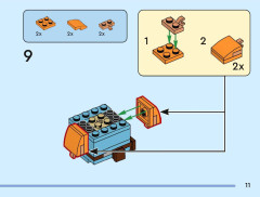 LEGO 40881 instructions page 11 – build guide