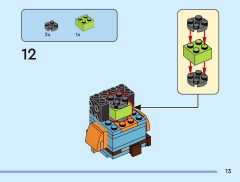 LEGO 40881 instructions page 13 – build guide