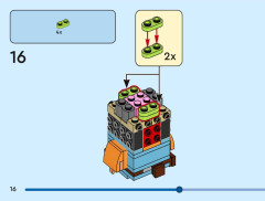 LEGO 40881 instructions page 16 – build guide