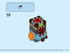LEGO 40881 instructions page 19 – build guide