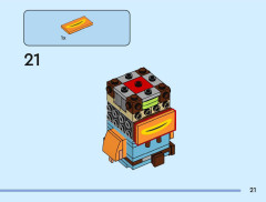 LEGO 40881 instructions page 21 – build guide