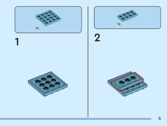 LEGO 40881 instructions page 5 – build guide