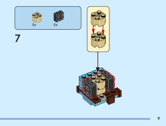 LEGO 40881 instructions page 9 – build guide