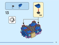 LEGO 40881 instructions page 11 – build guide
