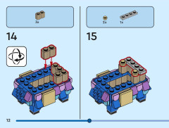 LEGO 40881 instructions page 12 – build guide