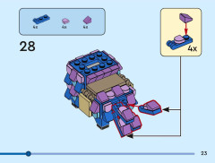 LEGO 40881 instructions page 23 – build guide