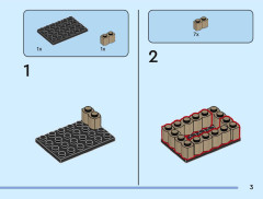 LEGO 40881 instructions page 3 – build guide