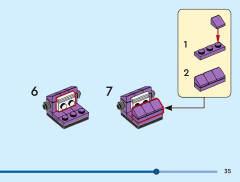 LEGO 40881 instructions page 35 – build guide