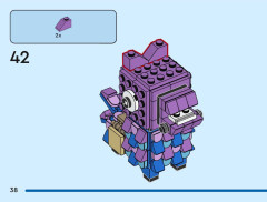 LEGO 40881 instructions page 38 – build guide