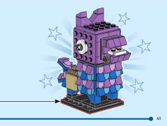 LEGO 40881 instructions page 41 – build guide