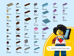 LEGO 40881 instructions page 43 – build guide