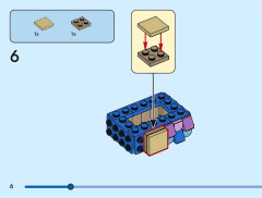 LEGO 40881 instructions page 6 – build guide