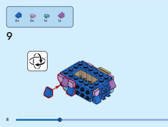 LEGO 40881 instructions page 8 – build guide