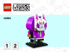 LEGO 40884 instructions page 1 – build guide